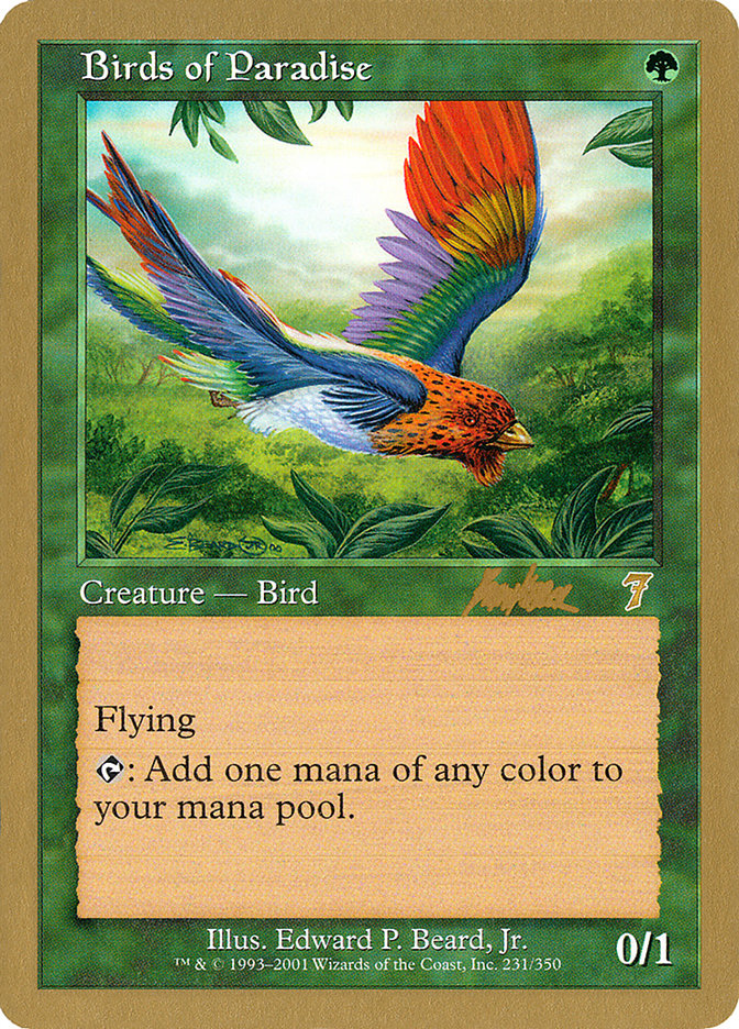 Birds of Paradise (Brian Kibler) [World Championship Decks 2002] | Lots Moore NSW