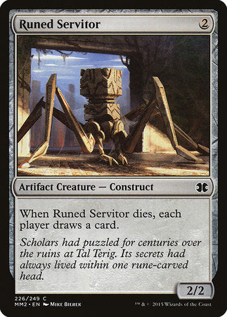 Runed Servitor [Modern Masters 2015] | Lots Moore NSW