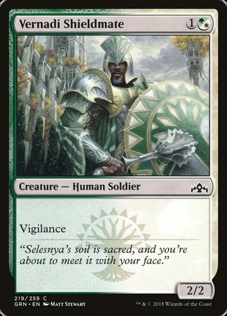 Vernadi Shieldmate [Guilds of Ravnica] | Lots Moore NSW