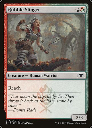 Rubble Slinger [Ravnica Allegiance] | Lots Moore NSW