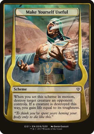 Make Yourself Useful (Archenemy: Nicol Bolas) [Archenemy: Nicol Bolas Schemes] | Lots Moore NSW