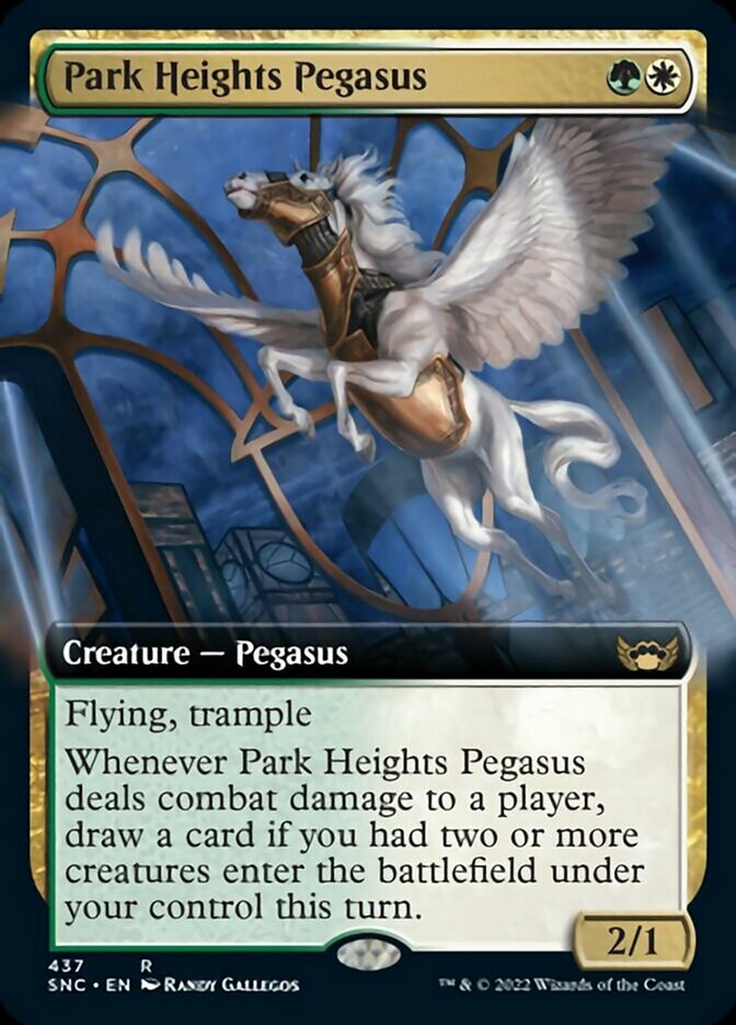 Park Heights Pegasus (Extended Art) [Streets of New Capenna] | Lots Moore NSW