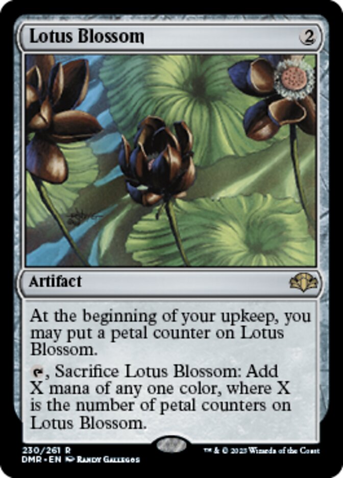 Lotus Blossom [Dominaria Remastered] | Lots Moore NSW