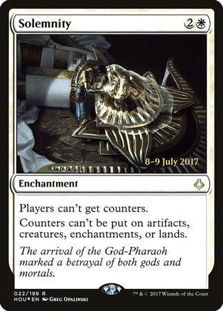 Solemnity [Hour of Devastation Promos] | Lots Moore NSW