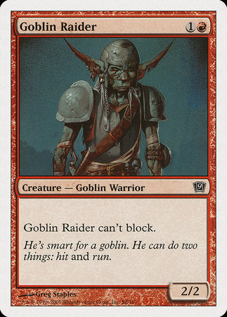 Goblin Raider [Ninth Edition] | Lots Moore NSW
