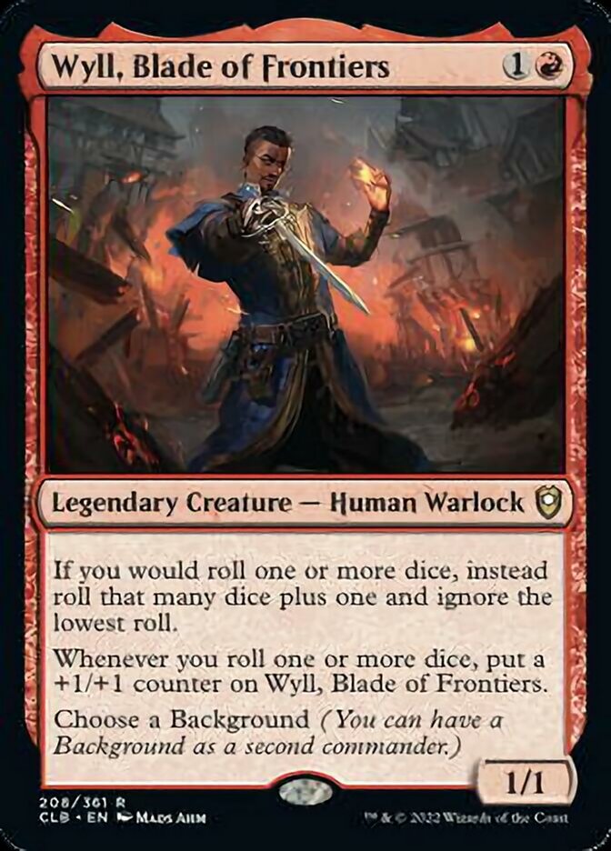 Wyll, Blade of Frontiers [Commander Legends: Battle for Baldur's Gate] | Lots Moore NSW