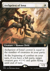 Archpriest of Iona (Extended Art) [Zendikar Rising] | Lots Moore NSW