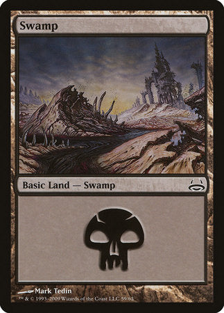 Swamp (59) [Duel Decks: Divine vs. Demonic] | Lots Moore NSW