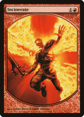 Incinerate [Magic Player Rewards 2008] | Lots Moore NSW