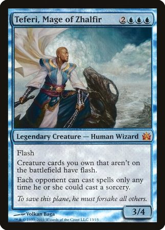 Teferi, Mage of Zhalfir [From the Vault: Legends] | Lots Moore NSW