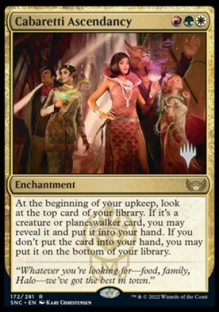 Cabaretti Ascendancy (Promo Pack) [Streets of New Capenna Promos] | Lots Moore NSW