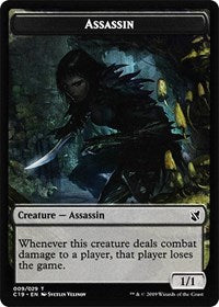 Assassin // Morph Double-sided Token [Commander 2019 Tokens] | Lots Moore NSW