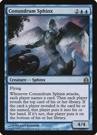 Conundrum Sphinx [Commander 2011] | Lots Moore NSW