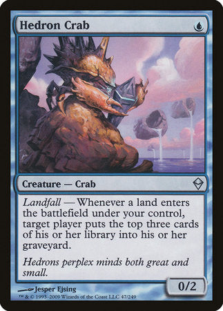 Hedron Crab [Zendikar] | Lots Moore NSW