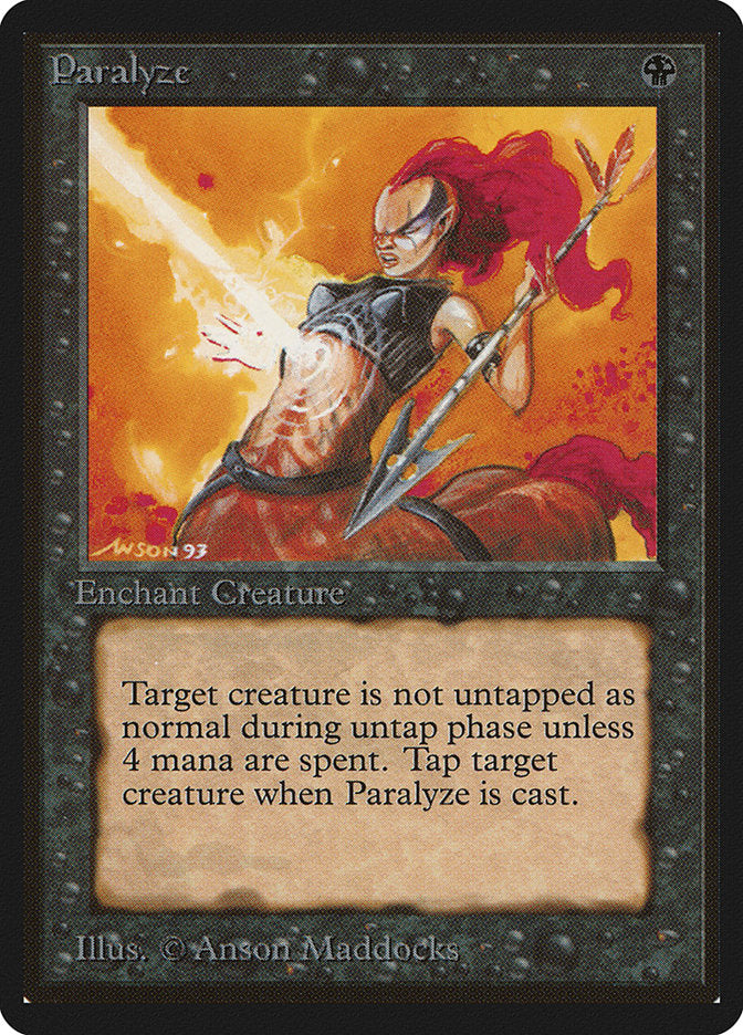 Paralyze [Limited Edition Beta] | Lots Moore NSW