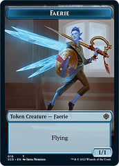 Cat Bird // Faerie Double-Sided Token [Starter Commander Decks] | Lots Moore NSW