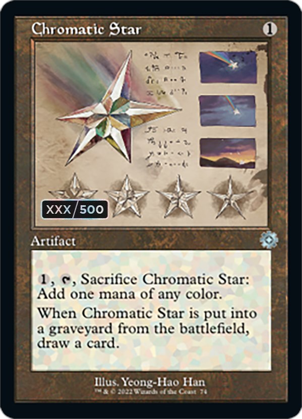 Chromatic Star (Retro Schematic) (Serial Numbered) [The Brothers' War Retro Artifacts] | Lots Moore NSW