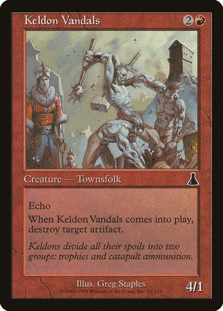 Keldon Vandals [Urza's Destiny] | Lots Moore NSW