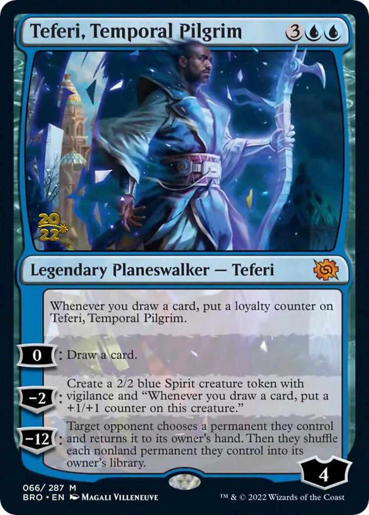 Teferi, Temporal Pilgrim [The Brothers' War: Prerelease Promos] | Lots Moore NSW