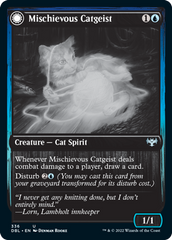 Mischievous Catgeist // Catlike Curiosity [Innistrad: Double Feature] | Lots Moore NSW