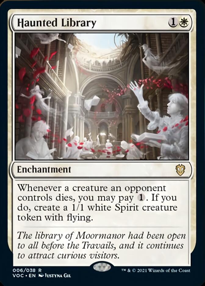 Haunted Library [Innistrad: Crimson Vow Commander] | Lots Moore NSW