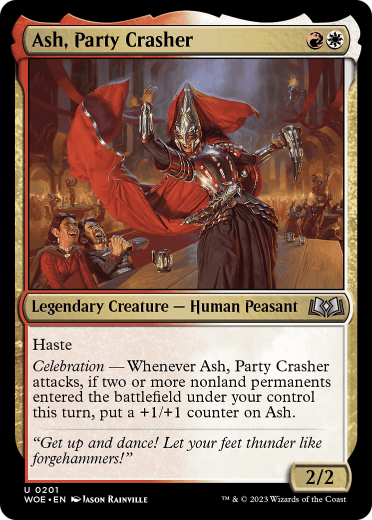 Ash, Party Crasher [Wilds of Eldraine] | Lots Moore NSW