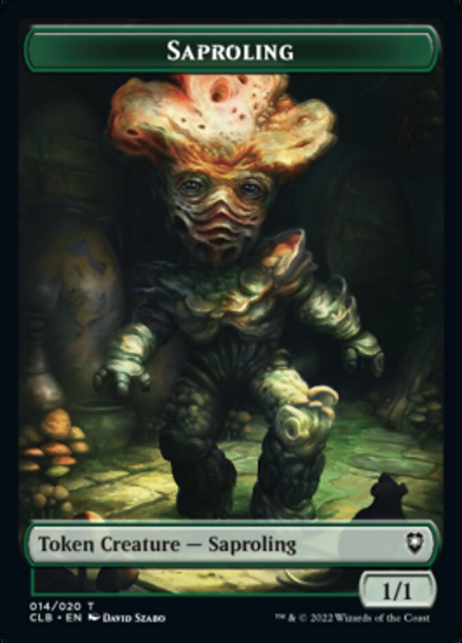 Saproling Token [Commander Legends: Battle for Baldur's Gate Tokens] | Lots Moore NSW