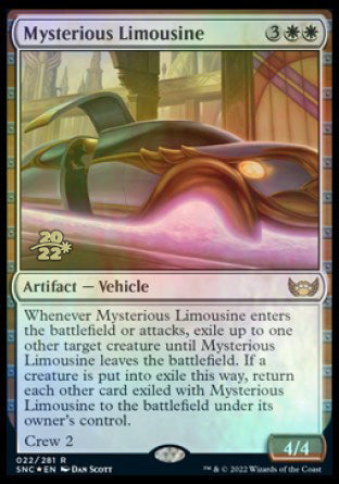 Mysterious Limousine [Streets of New Capenna Prerelease Promos] | Lots Moore NSW