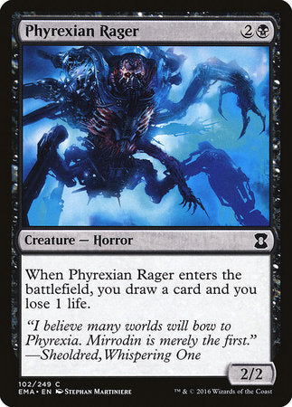 Phyrexian Rager [Eternal Masters] | Lots Moore NSW