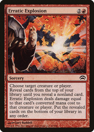 Erratic Explosion [Planechase 2012] | Lots Moore NSW