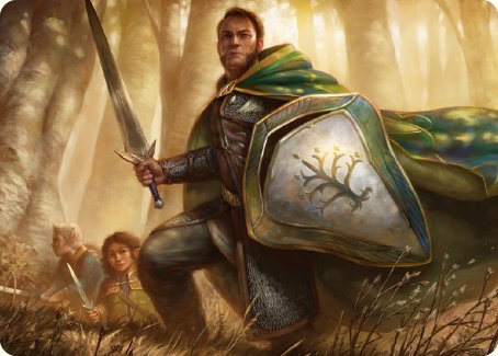 Boromir, Warden of the Tower Art Card [The Lord of the Rings: Tales of Middle-earth Art Series] | Lots Moore NSW