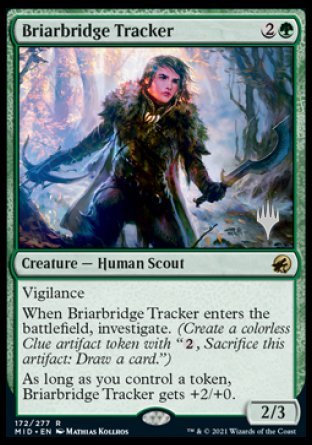 Briarbridge Tracker (Promo Pack) [Innistrad: Midnight Hunt Promos] | Lots Moore NSW