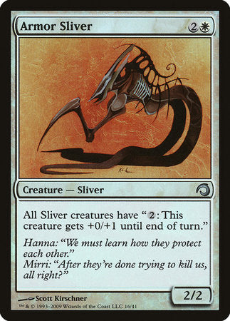 Armor Sliver [Premium Deck Series: Slivers] | Lots Moore NSW