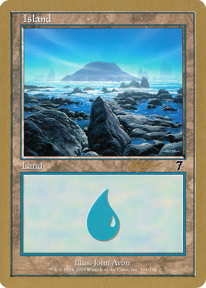 Island (shh334) (Sim Han How) [World Championship Decks 2002] | Lots Moore NSW