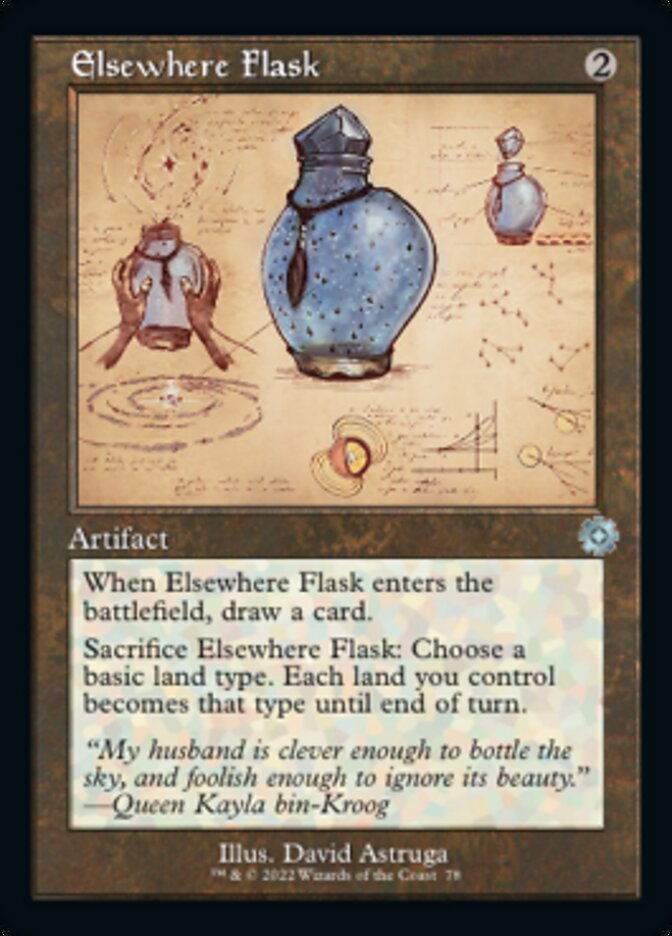 Elsewhere Flask (Retro Schematic) [The Brothers' War Retro Artifacts] | Lots Moore NSW