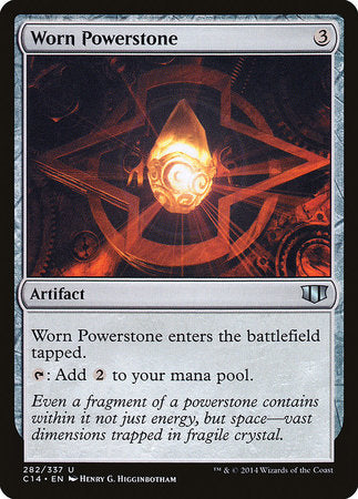 Worn Powerstone [Commander 2014] | Lots Moore NSW