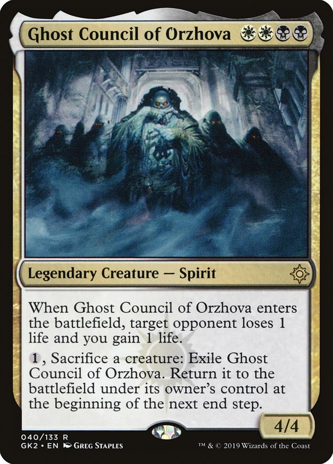 Ghost Council of Orzhova [Ravnica Allegiance Guild Kit] | Lots Moore NSW