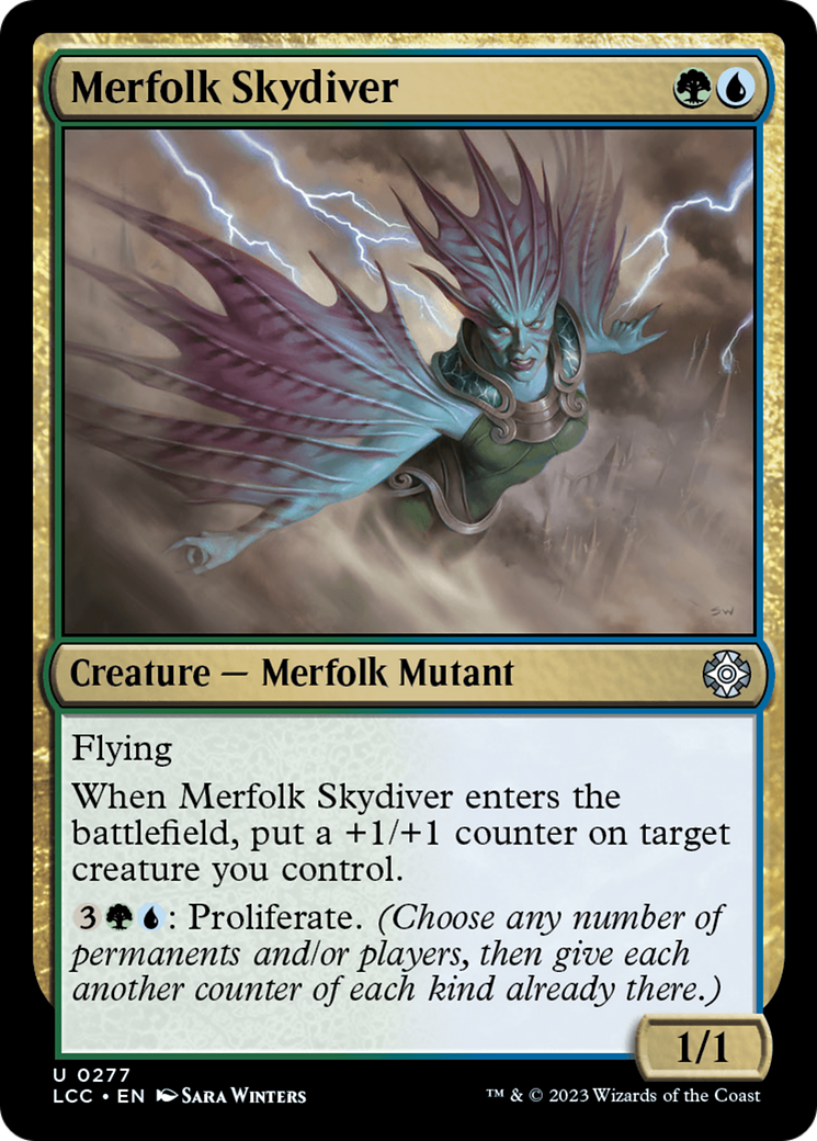 Merfolk Skydiver [The Lost Caverns of Ixalan Commander] | Lots Moore NSW