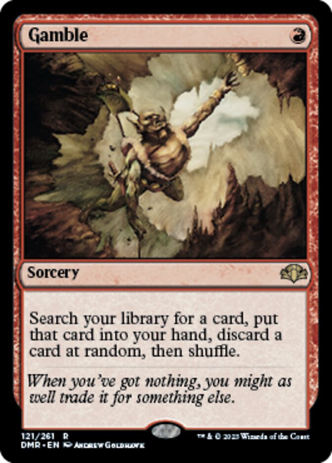 Gamble [Dominaria Remastered] | Lots Moore NSW