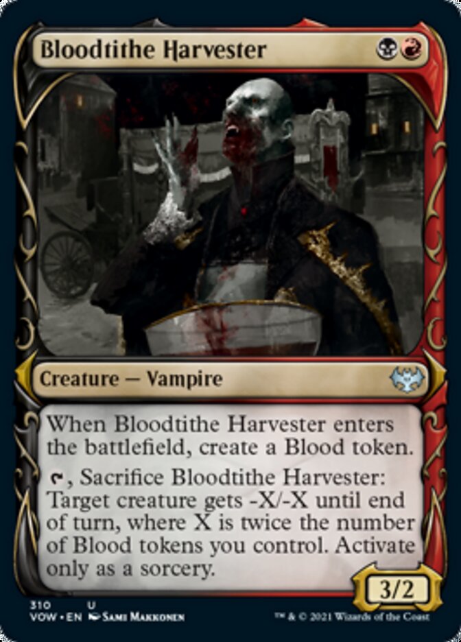 Bloodtithe Harvester (Showcase Fang Frame) [Innistrad: Crimson Vow] | Lots Moore NSW