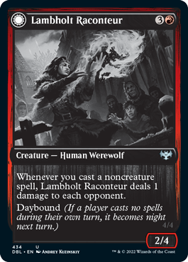 Lambholt Raconteur // Lambholt Ravager [Innistrad: Double Feature] | Lots Moore NSW
