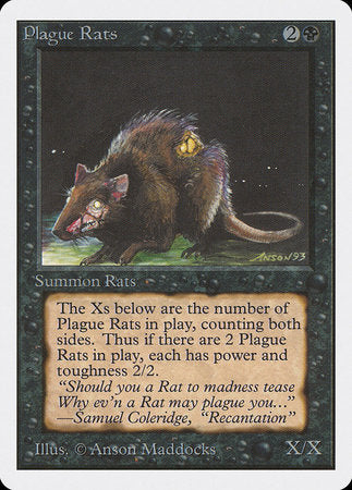 Plague Rats [Unlimited Edition] | Lots Moore NSW