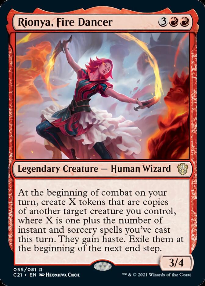 Rionya, Fire Dancer [Commander 2021] | Lots Moore NSW