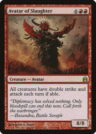 Avatar of Slaughter [Commander 2011] | Lots Moore NSW