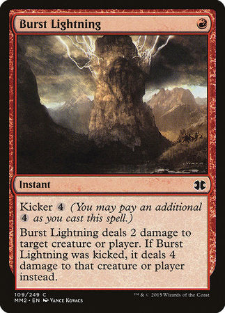 Burst Lightning [Modern Masters 2015] | Lots Moore NSW