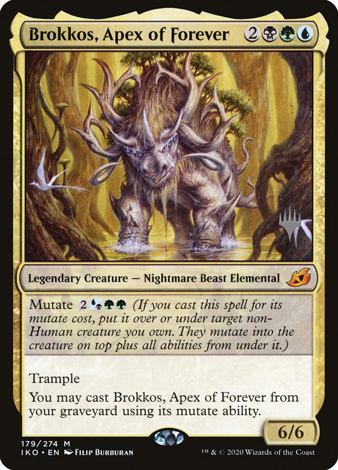 Brokkos, Apex of Forever (Promo Pack) [Ikoria: Lair of Behemoths Promos] | Lots Moore NSW