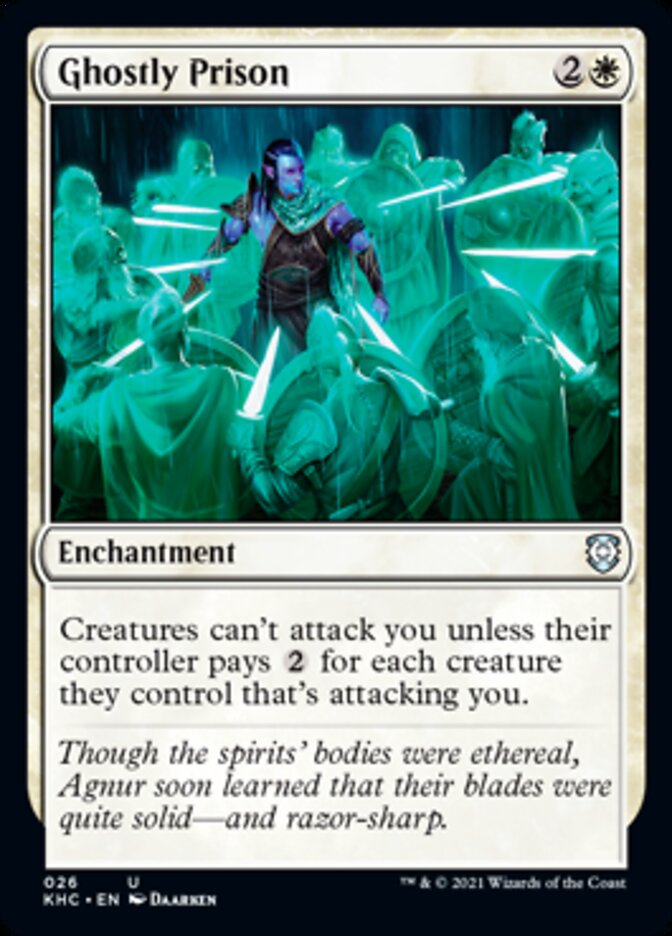 Ghostly Prison [Kaldheim Commander] | Lots Moore NSW