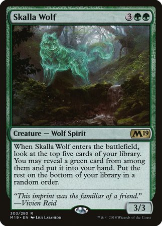 Skalla Wolf [Core Set 2019] | Lots Moore NSW