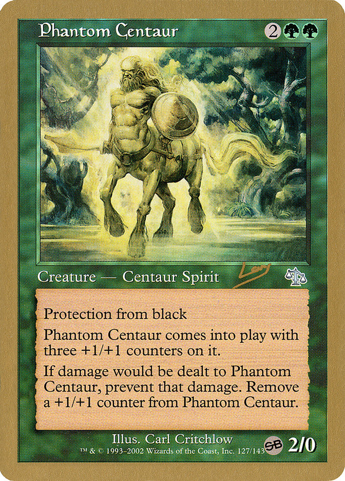 Phantom Centaur (Raphael Levy) (SB) [World Championship Decks 2002] | Lots Moore NSW