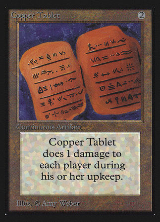 Copper Tablet (IE) [Intl. Collectors’ Edition] | Lots Moore NSW